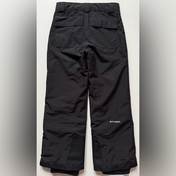 Spyder Boys Black Siege Ski Pant - Size M - Picture 9 of 15
